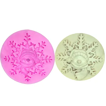 M1086 Silicone mould christmas decoration snowflake silicone mold penguin Cake decoration tools soap molds
M1086 Silicone mould christmas decoration snowflake silicone mold penguin Cake decoration tools soap molds