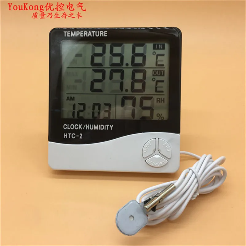 Free shipping Digital LCD Thermometer Hygrometer Indoor Electronic Temperature Humidity Meter Clock with High accuracy
Free shipping Digital LCD Thermometer Hygrometer Indoor Electronic Temperature Humidity Meter Clock with High accuracy