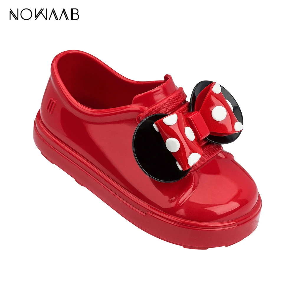 Mini Melissa Mickey Wave Point Bow Girl Sandals 2019 New Jelly Sandals Kids Sandals Children Beach Shoes Non-slip Toddler Shoes
Mini Melissa Mickey Wave Point Bow Girl Sandals 2019 New Jelly Sandals Kids Sandals Children Beach Shoes Non-slip Toddler Shoes