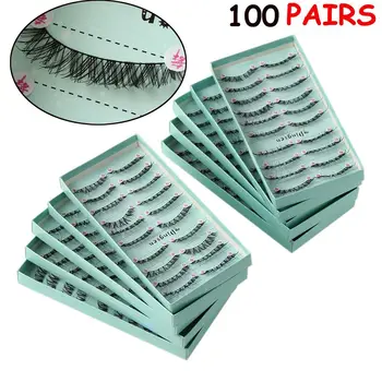 10 Boxes/100 Pairs Imported Silk Protein Fiber False Eyelashes Thick Cross Long Natural Style Eye Lash Extension High quality
10 Boxes/100 Pairs Imported Silk Protein Fiber False Eyelashes Thick Cross Long Natural Style Eye Lash Extension High quality
