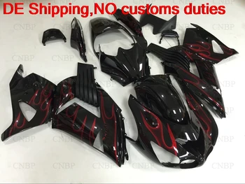 Body Plastic ZZR 1400 06 07 Fairing ZZ-R1400 2010 2006 - 2011 Black Red Flame Fairing for Kawasaki Zx14r 08 09 2008 2009 10 11
Body Plastic ZZR 1400 06 07 Fairing ZZ-R1400 2010 2006 - 2011 Black Red Flame Fairing for Kawasaki Zx14r 08 09 2008 2009 10 11