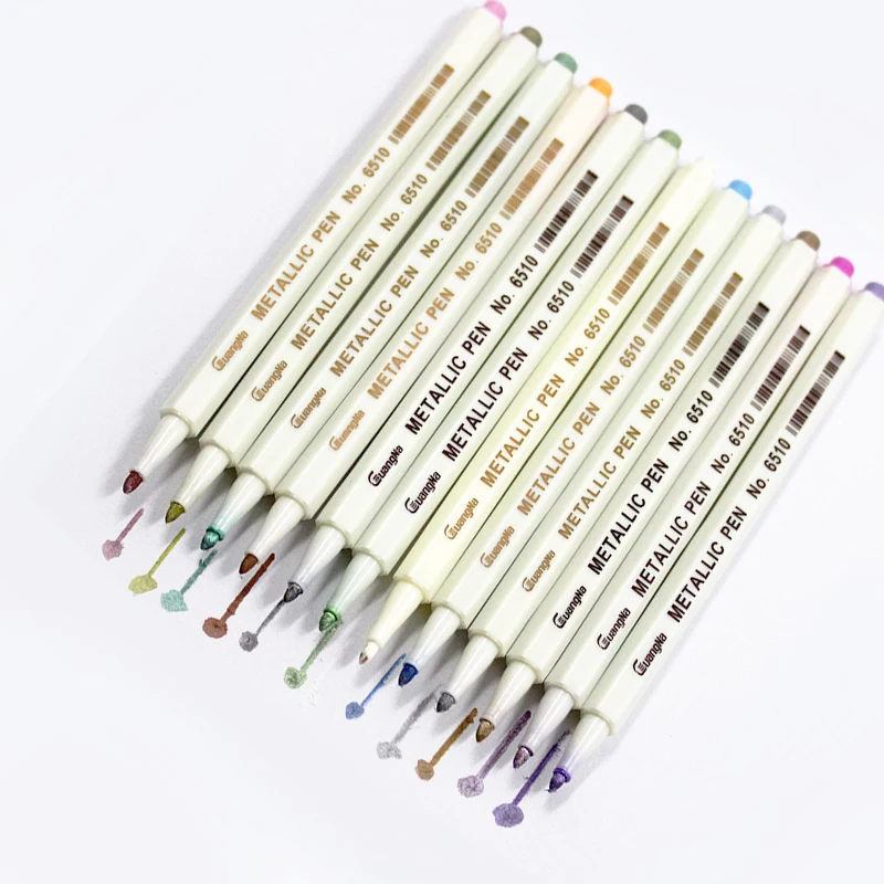 Colorful waterproof pen DIY album graffiti brush CD metal permanent paint marker oily mark maca as much as caneta stationery
Colorful waterproof pen DIY album graffiti brush CD metal permanent paint marker oily mark maca as much as caneta stationery