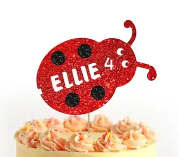 personalize name age glitter Ladybug girls birthday Cake Topper -baby shower party cake toppers baptism decoration
personalize name age glitter Ladybug girls birthday Cake Topper -baby shower party cake toppers baptism decoration