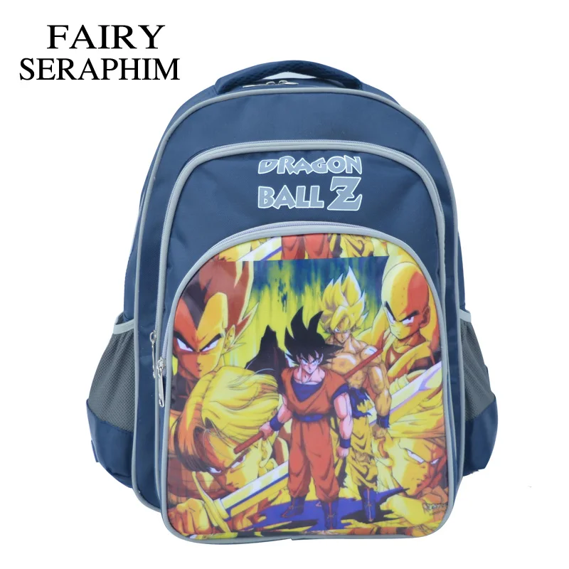 FAIRY SERAPHIM dragon ball Z Backpack Robocar Sayajins children bags boys and girls 600D material mochila school bag
FAIRY SERAPHIM dragon ball Z Backpack Robocar Sayajins children bags boys and girls 600D material mochila school bag