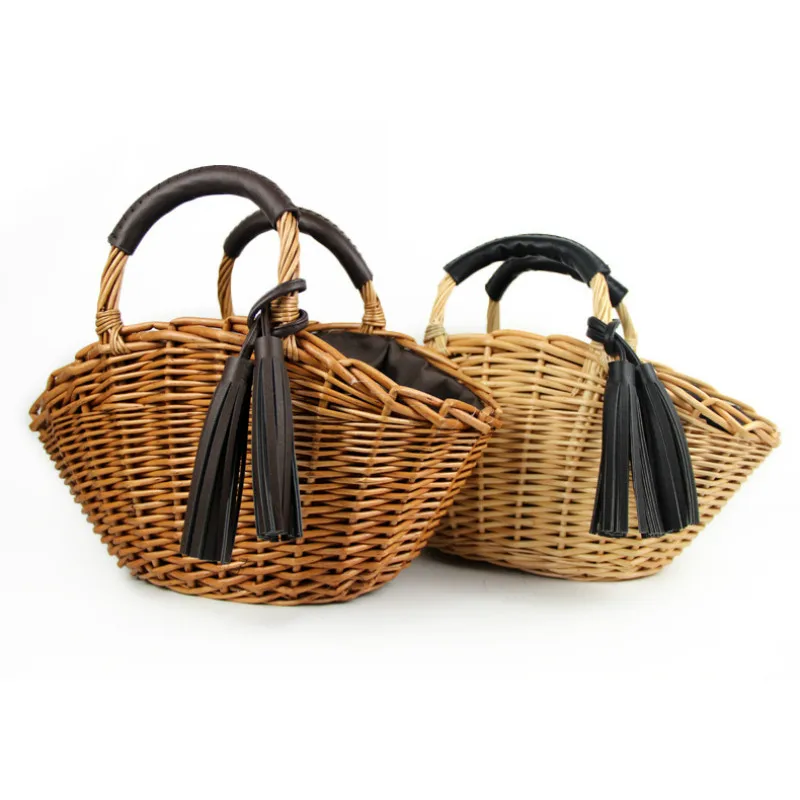 Clutch Bags Women Fashion Straw Handbag Shoulder Bag Shopping Beach Crossbody Bag Wood Handle Casual Large Capacity Tote Bag
Clutch Bags Women Fashion Straw Handbag Shoulder Bag Shopping Beach Crossbody Bag Wood Handle Casual Large Capacity Tote Bag