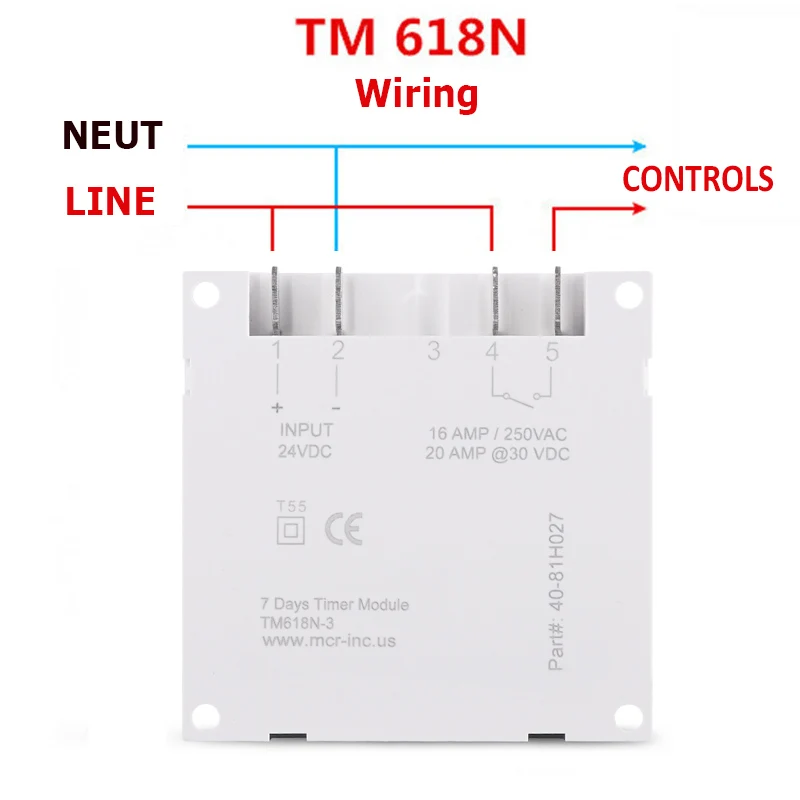 TM618N-3wireing