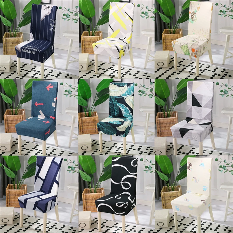 Printed Stretch Elastic Chair Covers Spandex For Wedding Dining Room Office Banquet housse de chaise chair cover living room
Printed Stretch Elastic Chair Covers Spandex For Wedding Dining Room Office Banquet housse de chaise chair cover living room