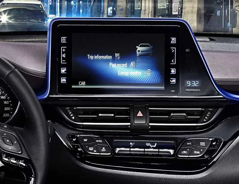 toyota c-hr 2017 2018 factory radio