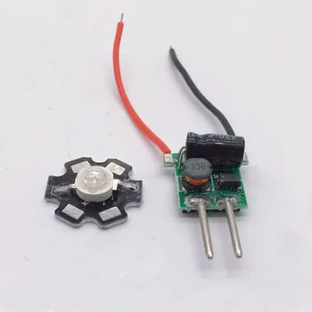 5W 365NM UV Purple LED Ultraviolet Bulbs Lamp Chips High Power Light+MR16 3X3W Driver
5W 365NM UV Purple LED Ultraviolet Bulbs Lamp Chips High Power Light+MR16 3X3W Driver