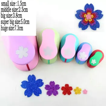 5pcs 3" 2" 1.5" 1" 5/8" sakura shape craft punch set Paper Cutter Scrapbooking punchers Paper Puncher eva punch Cherry blossoms
5pcs 3" 2" 1.5" 1" 5/8" sakura shape craft punch set Paper Cutter Scrapbooking punchers Paper Puncher eva punch Cherry blossoms