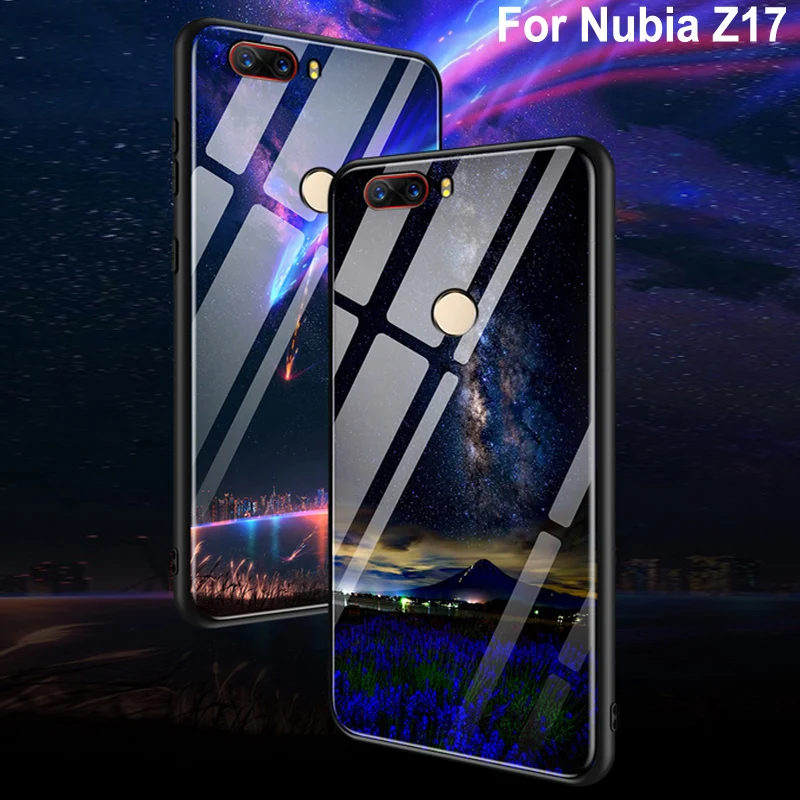 Coque For Nubia Z17 case Luxury tempered glass + soft edge back cover 5.5'' For Nubia Z 17 phone NubiaZ17 NX563J cases shell
Coque For Nubia Z17 case Luxury tempered glass + soft edge back cover 5.5'' For Nubia Z 17 phone NubiaZ17 NX563J cases shell