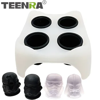 TEENRA 4 In 1 Star War Ice Cube Tray Silicone Ice Cube Mold Death Star Darth Vader Ice Form Kitchen Tools
TEENRA 4 In 1 Star War Ice Cube Tray Silicone Ice Cube Mold Death Star Darth Vader Ice Form Kitchen Tools