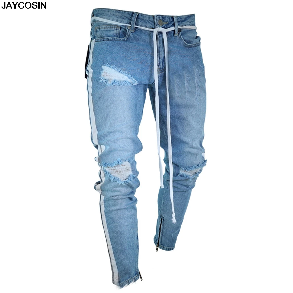 KLV JEANS SUMMER Mens Fashion Skinny Jeans Distressed Slim Elastic Jeans Denim Biker Jeans S-3XL Casual Hole Fashion Design 9429
KLV JEANS SUMMER Mens Fashion Skinny Jeans Distressed Slim Elastic Jeans Denim Biker Jeans S-3XL Casual Hole Fashion Design 9429
