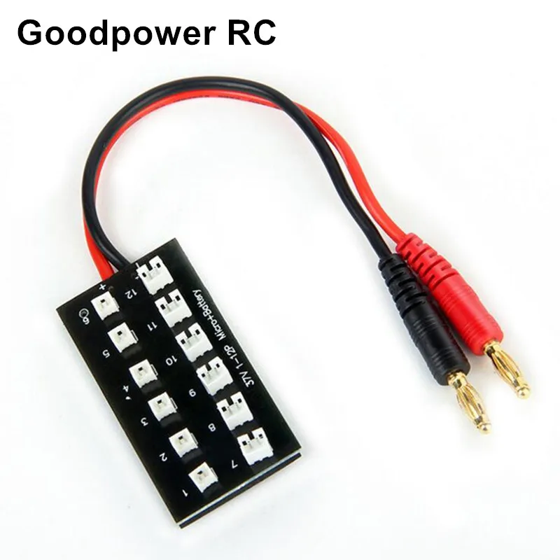 NEW Mini RC 1S JST-PH 2.0mm 3.7V Battery Parallel Charging Charger Board 4mm Banana Plug for Quadcopter ph 1.25mm
NEW Mini RC 1S JST-PH 2.0mm 3.7V Battery Parallel Charging Charger Board 4mm Banana Plug for Quadcopter ph 1.25mm