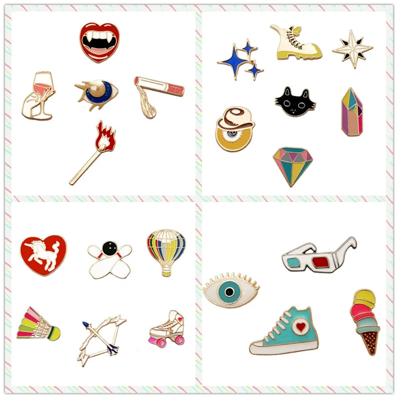1 Set Metal Cartoon Badges for Backpack Fashion Brooch Female Icons on Backpack Badges for Clothes Pin Badge
1 Set Metal Cartoon Badges for Backpack Fashion Brooch Female Icons on Backpack Badges for Clothes Pin Badge