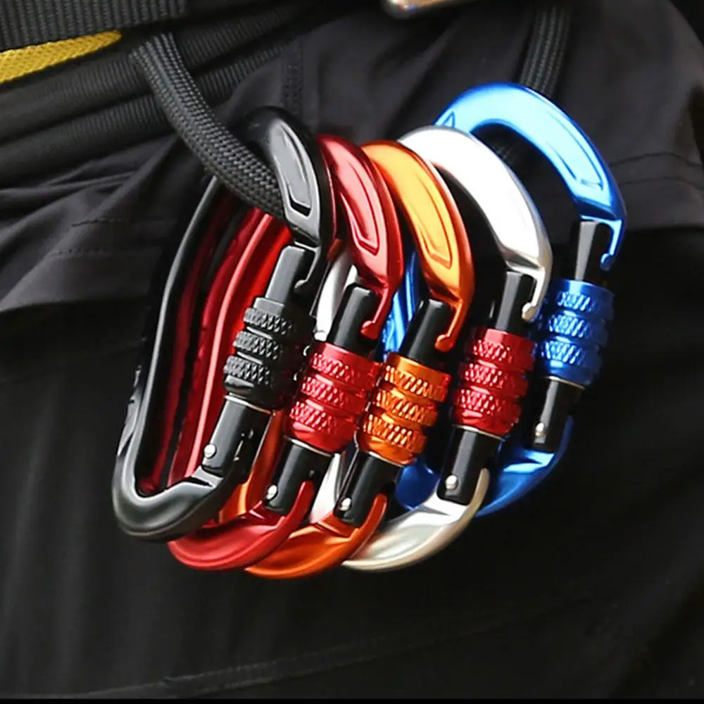 Hot Sale 1 pcs Aluminum Alloy Carabiner Outdoor Climbing Fast Hanging Safety Buckle Backpack Buckle Hanging Padlock Tools
Hot Sale 1 pcs Aluminum Alloy Carabiner Outdoor Climbing Fast Hanging Safety Buckle Backpack Buckle Hanging Padlock Tools