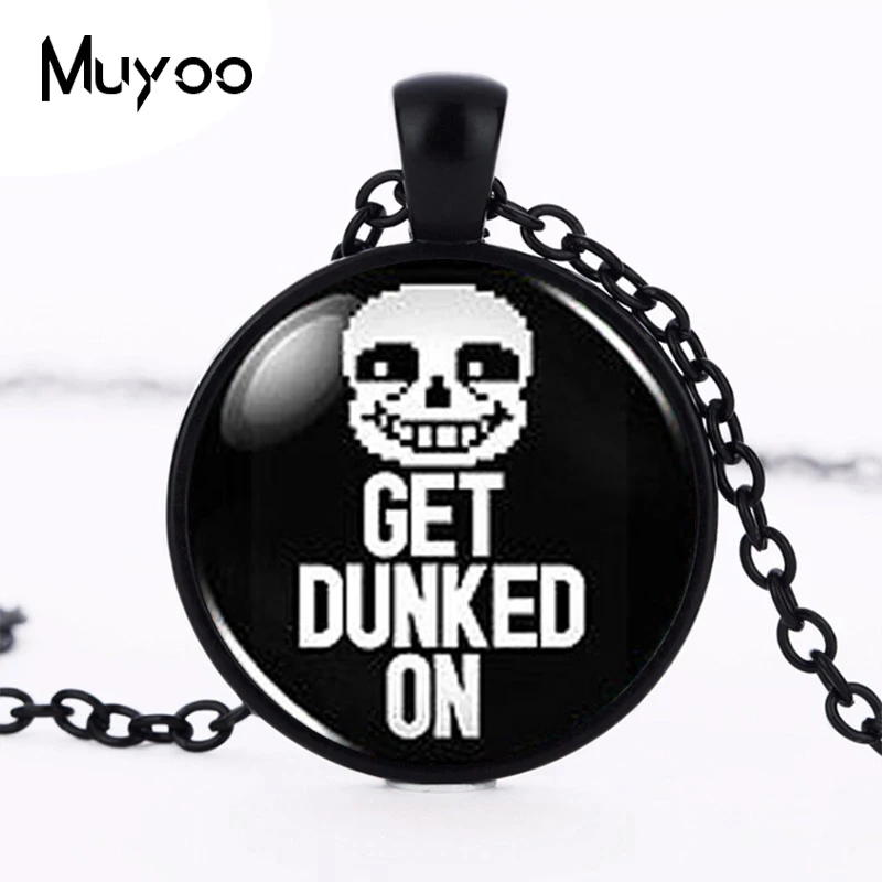 Undertale Sans Get Dunked On Game Gamer Gaming Mens Fashion Necklace brass silver Pendant steampunk Jewelry Gift women toy HZ1
Undertale Sans Get Dunked On Game Gamer Gaming Mens Fashion Necklace brass silver Pendant steampunk Jewelry Gift women toy HZ1