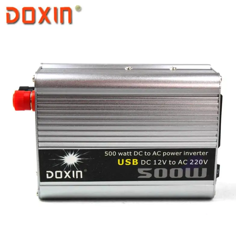 USB 500W DC 12V to AC 220V Auto Car Power INVERTER Inverter USB Universal Socket DOXIN ST-N016
USB 500W DC 12V to AC 220V Auto Car Power INVERTER Inverter USB Universal Socket DOXIN ST-N016