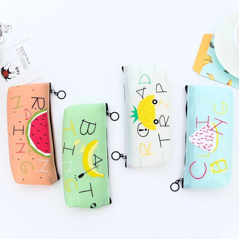 Cute Fruit Silicone Pencil Case Pen Case Kawai Watermelon Pineapple Pencil Bag Etui Pen Box For School Bts Korean Stationery
Cute Fruit Silicone Pencil Case Pen Case Kawai Watermelon Pineapple Pencil Bag Etui Pen Box For School Bts Korean Stationery