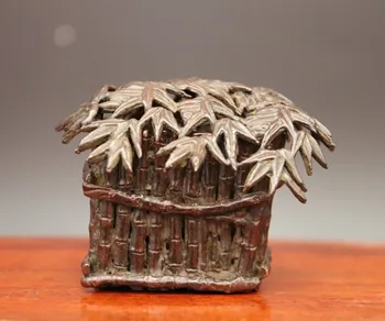 7 CM Chinese red Copper Bamboo house thatched cottage thatching Incense Burner
7 CM Chinese red Copper Bamboo house thatched cottage thatching Incense Burner