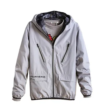 Spring Jacket Men Hooded Camouflaged Varsity Hip Hop Jackets Korean Clothes For Men Erkek Mont Vintage Windbreaker Rave 5J021
Spring Jacket Men Hooded Camouflaged Varsity Hip Hop Jackets Korean Clothes For Men Erkek Mont Vintage Windbreaker Rave 5J021