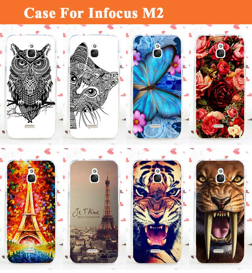 Soft Tpu case cover for infocus M2 high quality 14 patterns painting colored tiger owl Soft Tpu case for infocus M2
Soft Tpu case cover for infocus M2 high quality 14 patterns painting colored tiger owl Soft Tpu case for infocus M2