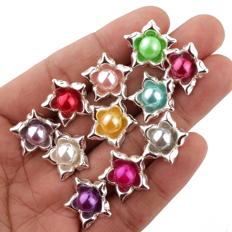 10PCS 20mm Newborn Silver Flatback Pentagram Metal Buttons for Flower Center Shiny Pearl Beads Decorative Buttons Craft Supplies
10PCS 20mm Newborn Silver Flatback Pentagram Metal Buttons for Flower Center Shiny Pearl Beads Decorative Buttons Craft Supplies