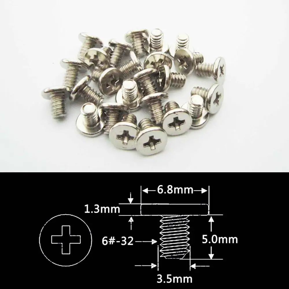 25X silvery Phillips Flat Round Wafer Head Screw Bolt 6#-32*5mm for PC Case Hard Drive HDD Power Supply PSU Mount DIY Computer F
25X silvery Phillips Flat Round Wafer Head Screw Bolt 6#-32*5mm for PC Case Hard Drive HDD Power Supply PSU Mount DIY Computer F