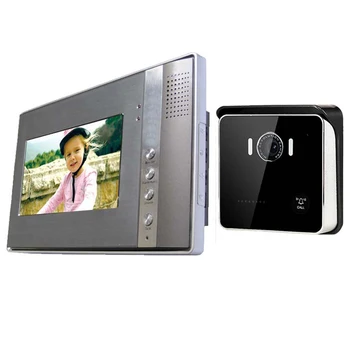 CUSAM Wired 7" Video Door Phone Intercom Access Control System 1 Color TFT Monitor + 1 Infrared Camera Doorbell
CUSAM Wired 7" Video Door Phone Intercom Access Control System 1 Color TFT Monitor + 1 Infrared Camera Doorbell