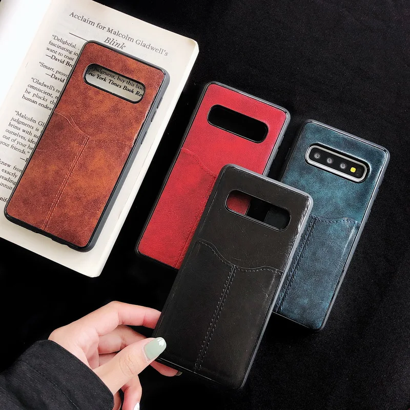 Card Holder Case for Samsung Note 9 8 S10 Leather Wallet Shockproof Back Cover for Galaxy S10 S9 S8 Plus S10E A70 A50 A40 M30 A8
Card Holder Case for Samsung Note 9 8 S10 Leather Wallet Shockproof Back Cover for Galaxy S10 S9 S8 Plus S10E A70 A50 A40 M30 A8