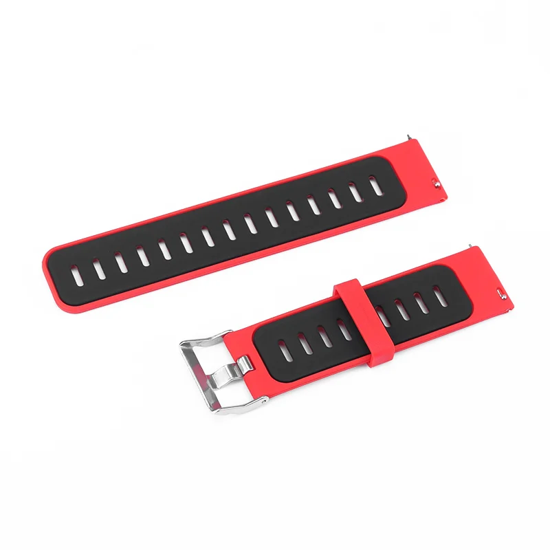 22mm Watch band For Amazfit 1/2/2s/ Samsung gear S3 / Huawei watch 2 Strap Silicone Two-tone Replacement strap adjustable size
22mm Watch band For Amazfit 1/2/2s/ Samsung gear S3 / Huawei watch 2 Strap Silicone Two-tone Replacement strap adjustable size