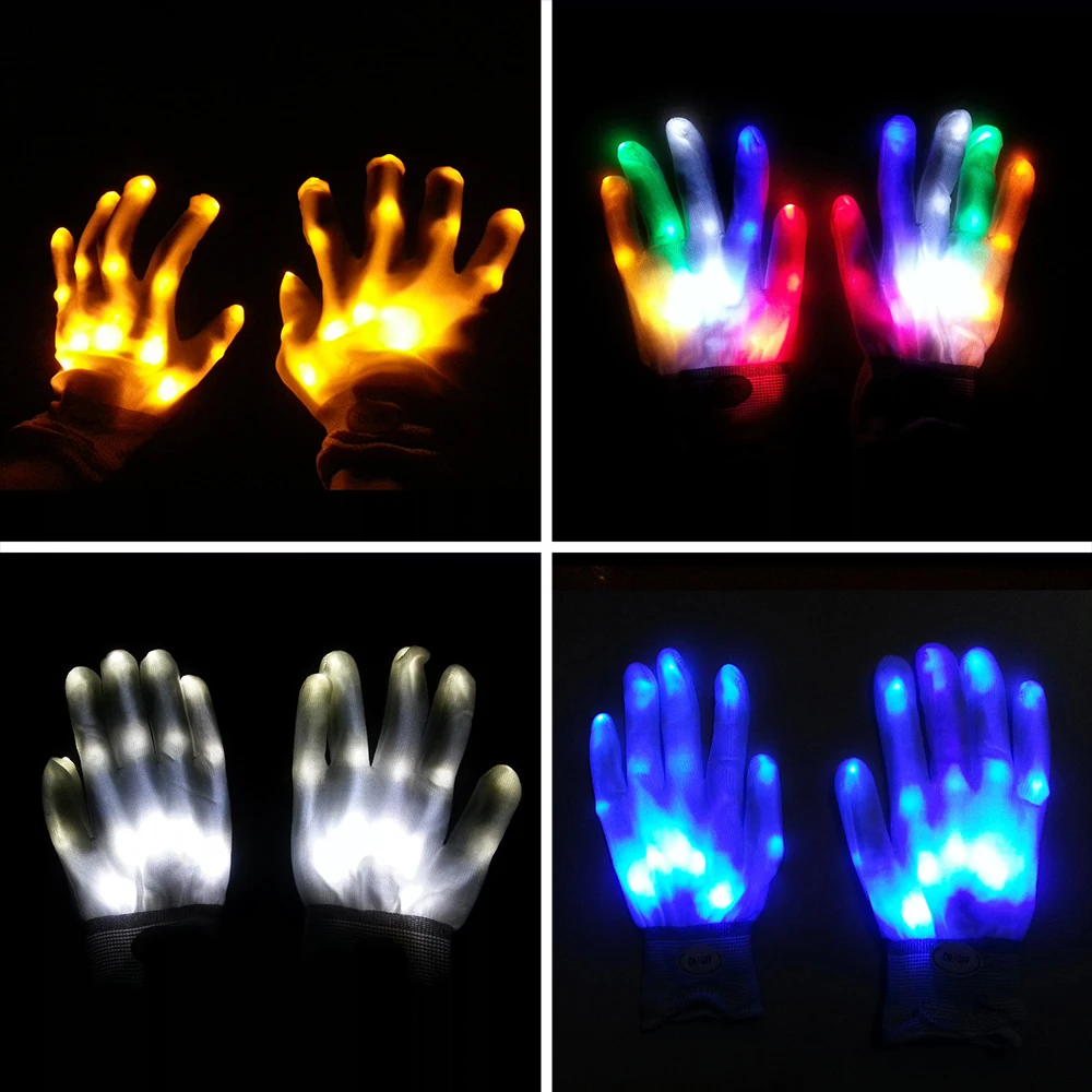 Halloween decoration LED Electric Flashing Gloves Colorful Lighting Sparkling for Events Festival Party Xmas Dance
Halloween decoration LED Electric Flashing Gloves Colorful Lighting Sparkling for Events Festival Party Xmas Dance