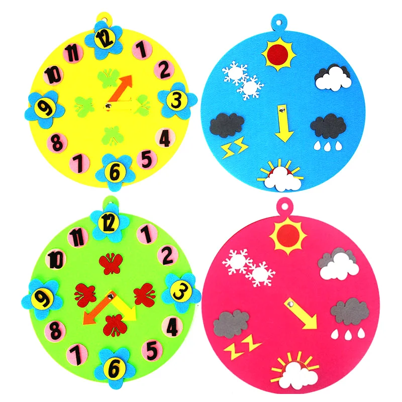 New Baby Early Educational Clock Time Weather Learning Clock Cognitive Toys for Kids
New Baby Early Educational Clock Time Weather Learning Clock Cognitive Toys for Kids