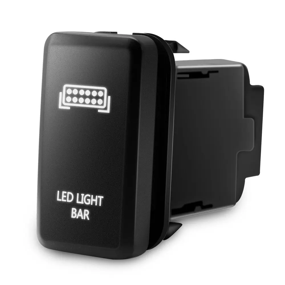 LED Light bar Push Switch with Connector Wire Kit Bule LED For Toyota FJ Cruiser, Fortuner, Hilux, Tacoma, Land Cruiser 100
LED Light bar Push Switch with Connector Wire Kit Bule LED For Toyota FJ Cruiser, Fortuner, Hilux, Tacoma, Land Cruiser 100