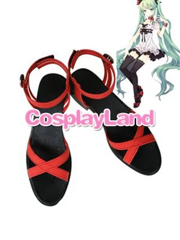 Customize Boots Vocaloid Hatsune Mike Red Sandals Cosplay Shoes Cosplay Costume Halloween Party Cosplay Shoes
Customize Boots Vocaloid Hatsune Mike Red Sandals Cosplay Shoes Cosplay Costume Halloween Party Cosplay Shoes