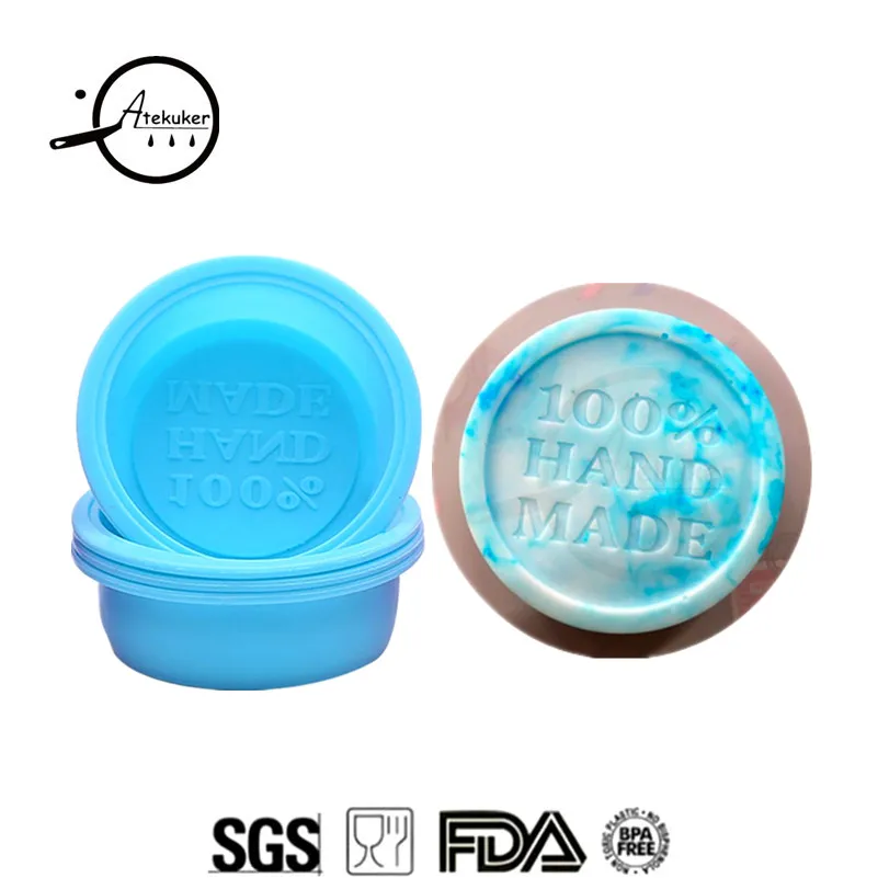 Atekuker 6Pcs/lot Round Shape Silicone Mold For Soap Making Cake Form Silicone Forms For Soap Handmade Soap Form
Atekuker 6Pcs/lot Round Shape Silicone Mold For Soap Making Cake Form Silicone Forms For Soap Handmade Soap Form