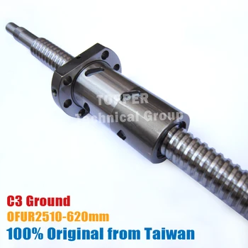 Taiwan TBI DFU2510 C3 620mm ball screw 10mm lead with new OFU2510 ballnut + end machined for CNC diy kit OFU set
Taiwan TBI DFU2510 C3 620mm ball screw 10mm lead with new OFU2510 ballnut + end machined for CNC diy kit OFU set