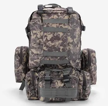 55L 600D nylon Military Tactical Backpack Sport 3D Molle Backpack wearproof Camping hiking Rucksack mountaineering climbing Bag
55L 600D nylon Military Tactical Backpack Sport 3D Molle Backpack wearproof Camping hiking Rucksack mountaineering climbing Bag