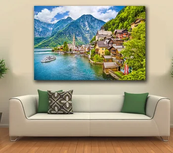Large Size Hallstatt Austria Ovy Photo Painting For Living Room Home Decor Oil Painting On Canvas Wall Painting No Frame
Large Size Hallstatt Austria Ovy Photo Painting For Living Room Home Decor Oil Painting On Canvas Wall Painting No Frame