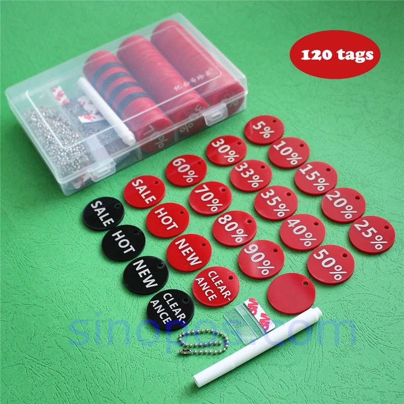 Luxury Reusable Discount Tag Kit, acrylic round sale hangtag craft shoes clothes bag price label percentage off promotional sign
Luxury Reusable Discount Tag Kit, acrylic round sale hangtag craft shoes clothes bag price label percentage off promotional sign