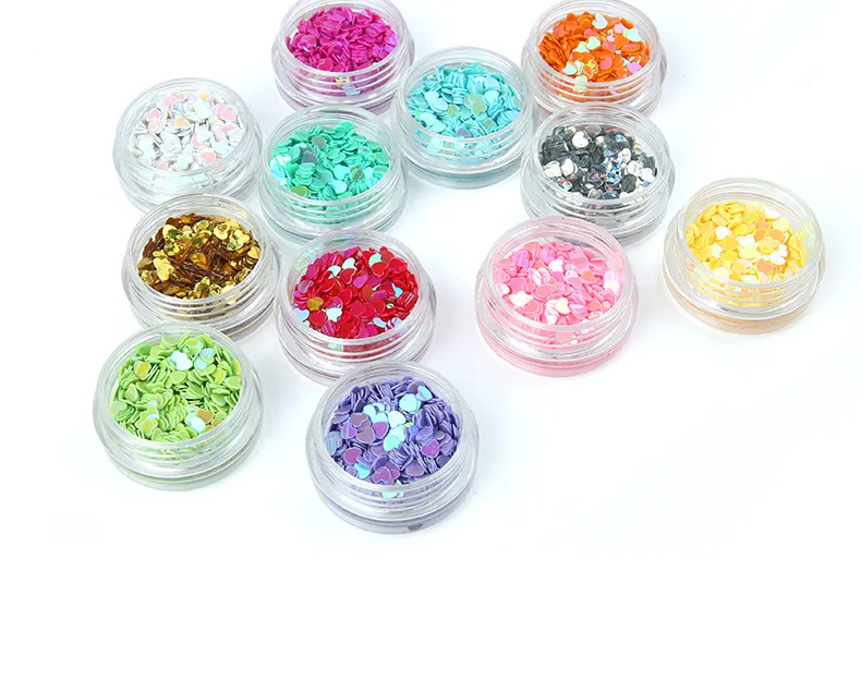 Brand New Nail Art, Shiny Box, Mixed Color 12 Design Mini Heart Fashion Fashion, Light Beauty Nail Sequins, Nail Decorations.
Brand New Nail Art, Shiny Box, Mixed Color 12 Design Mini Heart Fashion Fashion, Light Beauty Nail Sequins, Nail Decorations.