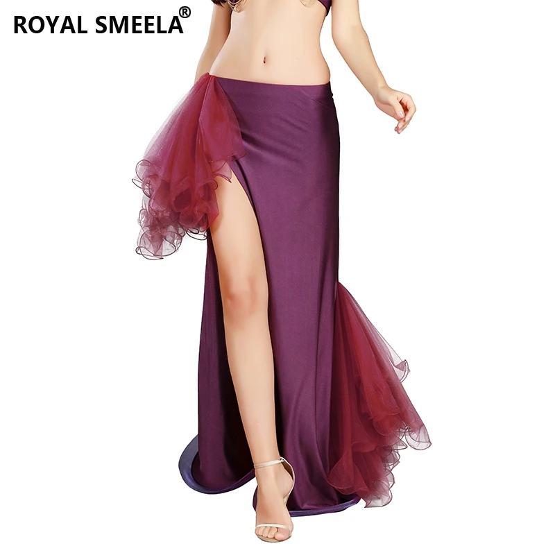 ROYAL SMEELA Belly Dance Costume Women mesh Belly Dancing Skirt Side Slit skirts ladies Belly Dancing Outfit Carnival Costumes
ROYAL SMEELA Belly Dance Costume Women mesh Belly Dancing Skirt Side Slit skirts ladies Belly Dancing Outfit Carnival Costumes