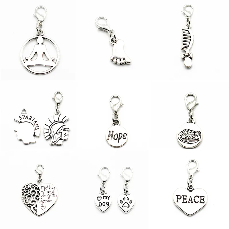 Newest 12pcs/lot Silver Alloy I love dog Hope Dangle Charms Lobster Clasp Hanging Charm fit Bracelet&Pendant Necklace
Newest 12pcs/lot Silver Alloy I love dog Hope Dangle Charms Lobster Clasp Hanging Charm fit Bracelet&Pendant Necklace