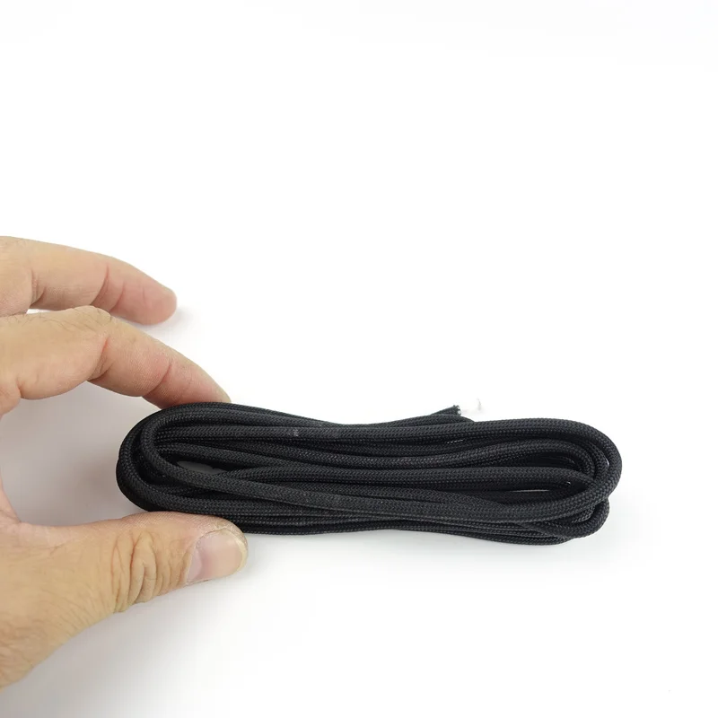 3m (10ft.) Paracord One Inner Core Parachute Cord Lanyard Rope DIY Keychain and Survival Bracelet Black
3m (10ft.) Paracord One Inner Core Parachute Cord Lanyard Rope DIY Keychain and Survival Bracelet Black
