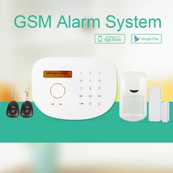 433mhz Home security products GSM intruder alarm system & wireless auto-dial GSM alarm system & APP controlled GSM alarm
433mhz Home security products GSM intruder alarm system & wireless auto-dial GSM alarm system & APP controlled GSM alarm