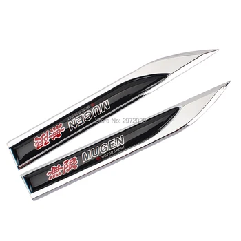 2 x Car Styling 3D Body Fender Side Metal Chrome Zinc Alloy Knife Side Emblems Badges Car Accessories For Mugen Power
2 x Car Styling 3D Body Fender Side Metal Chrome Zinc Alloy Knife Side Emblems Badges Car Accessories For Mugen Power