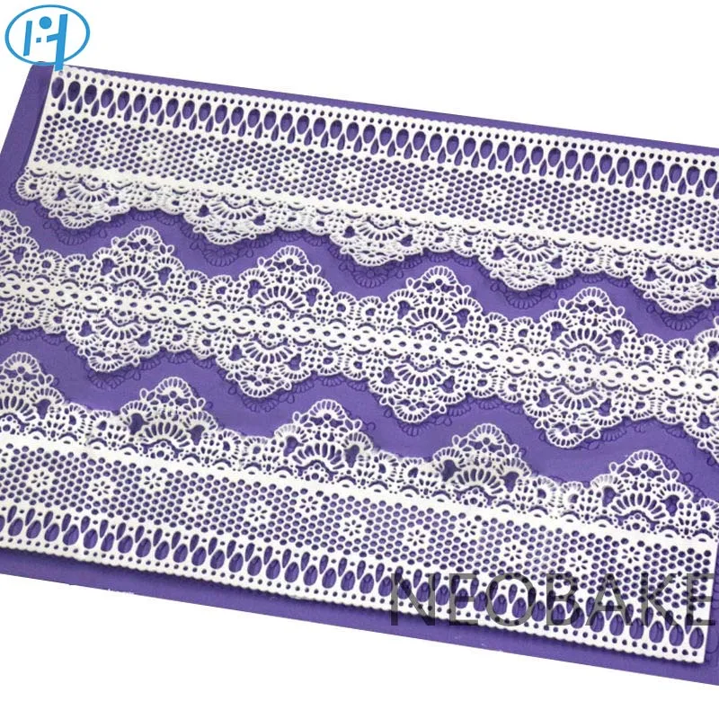 Flower Pattern Silicone Mat Fondant Cake Lace Embossed Cake Mold Sugar Lace Mat Cake Decorating Tool Embossing Mat
Flower Pattern Silicone Mat Fondant Cake Lace Embossed Cake Mold Sugar Lace Mat Cake Decorating Tool Embossing Mat