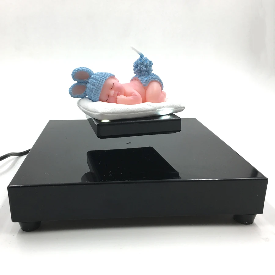 Novelty Magnetic Levitation Display Stand Jewelry Watch Floating Rotating showcase for 200g object Promotion display
Novelty Magnetic Levitation Display Stand Jewelry Watch Floating Rotating showcase for 200g object Promotion display