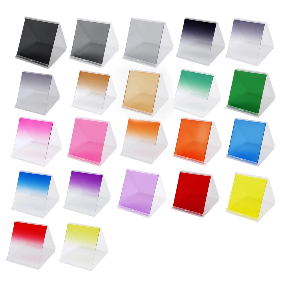 Meking Square Gradient Color Filter Gradual ND2 ND8 for Cokin P Series Photographic DSLR Camera Accessories 12 Color for Option
Meking Square Gradient Color Filter Gradual ND2 ND8 for Cokin P Series Photographic DSLR Camera Accessories 12 Color for Option