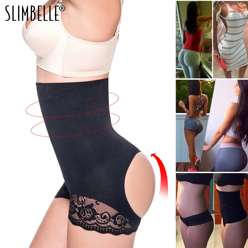 

Hot Women Seamless High Waist Trainer Pants Butt Lifter Body Shaper Tummy Control Panties Enhancer Underwear Waist Cincher Thong